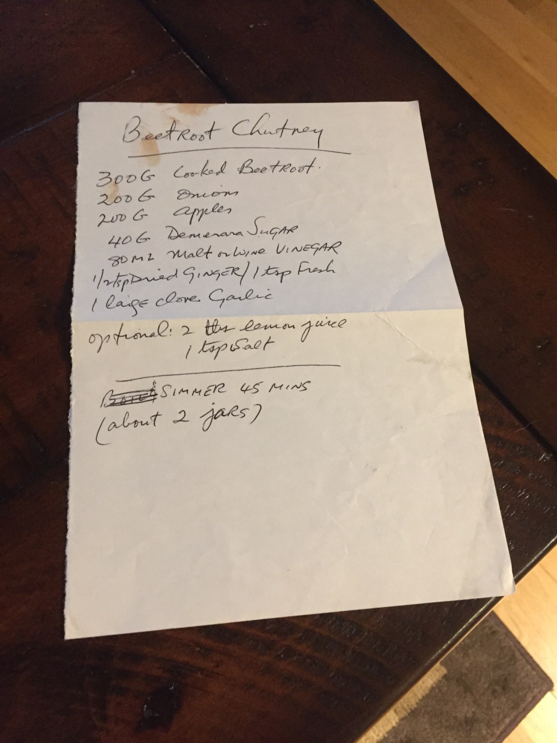 Beetrootchutneyrecipe